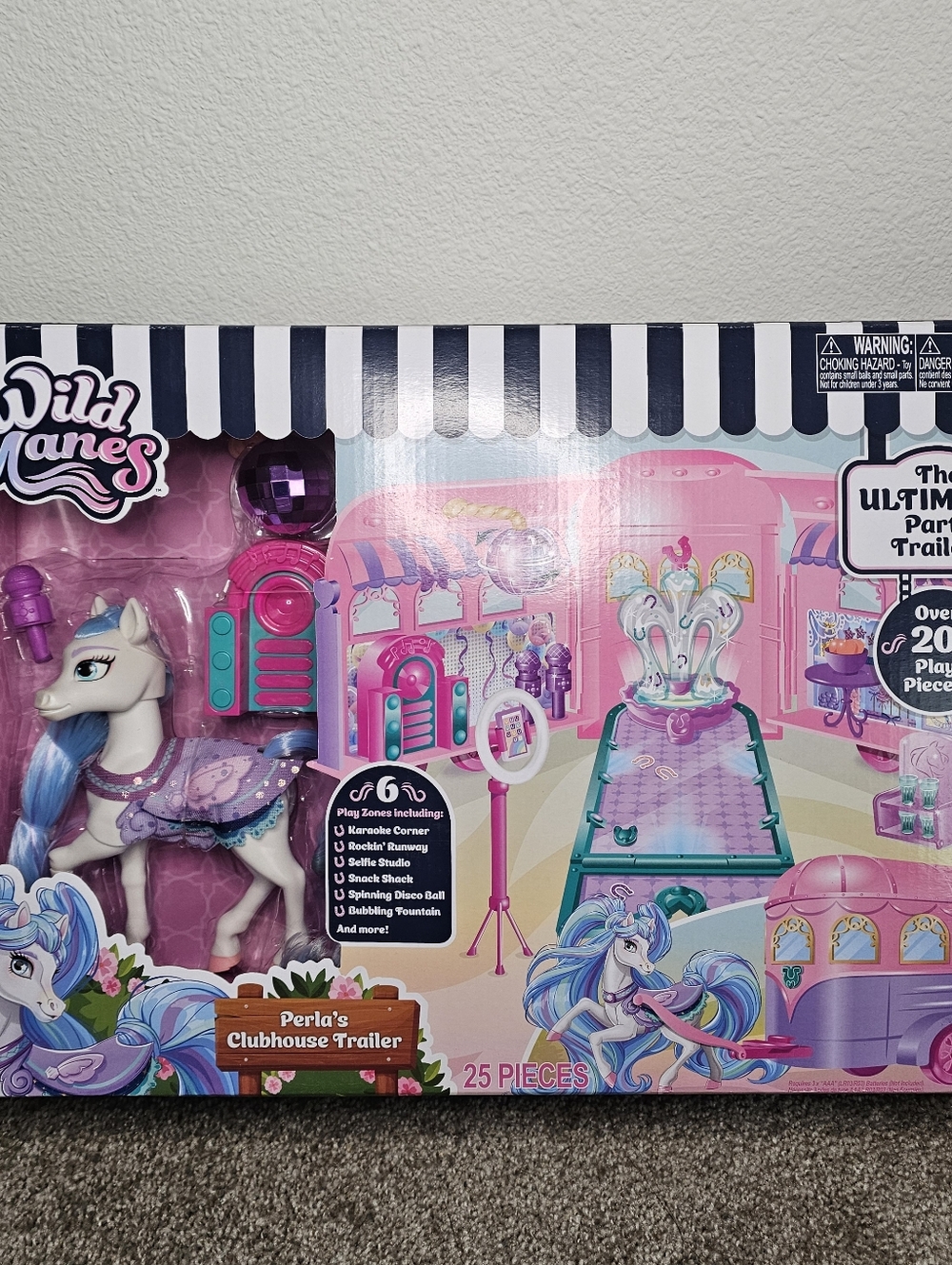 Clubhouse Trailer Playset - Purple and Pink